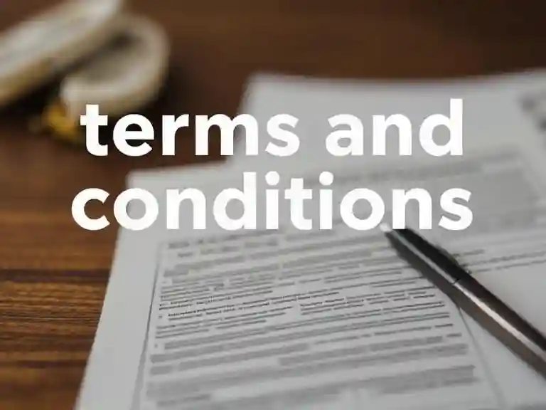 شروط الاستخدام