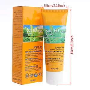 واقي شمس Sun 60 بالشاي الأخضر
