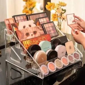 صندوق أكريليك لتخزين مستحضرات تجميل