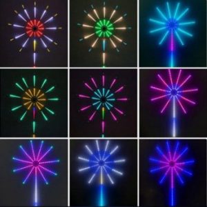 أضواء LED متزامنة مع الموسيقى