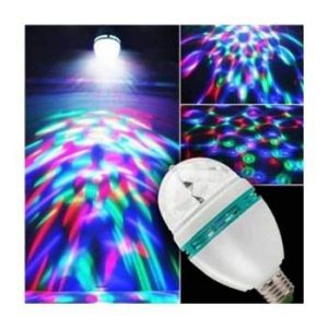مصباح ديسكو LED دوّار متعدد الألوان