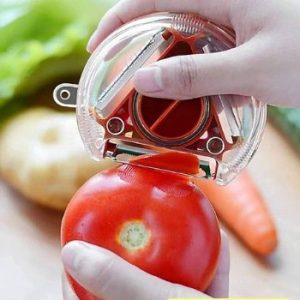 مقشرة خضار وفواكه متعددة الشفرات بالماء