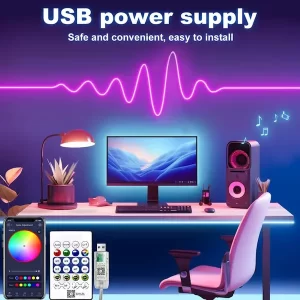 إضاءة RGB متعددة الألوان موفرة للطاقة