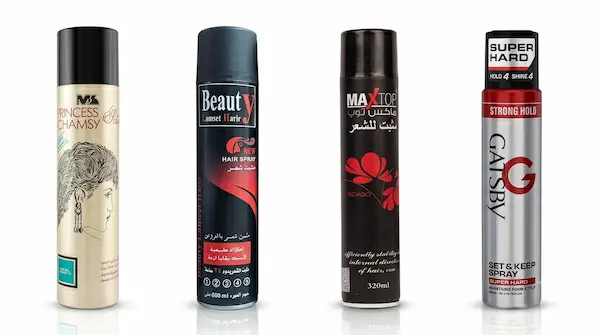 مثبتات الشعر